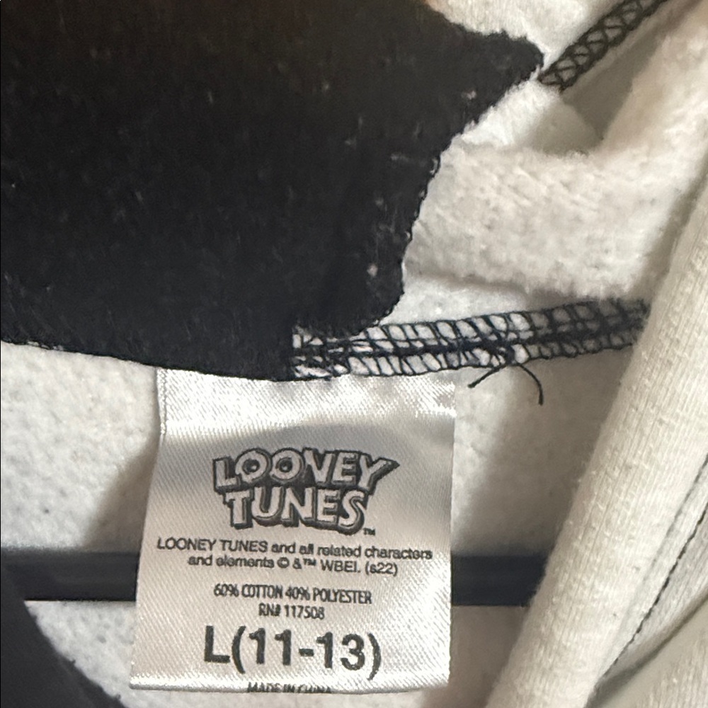 Warner Bros. Looney Tunes Black and White Hoodie - Picture 2 of 5